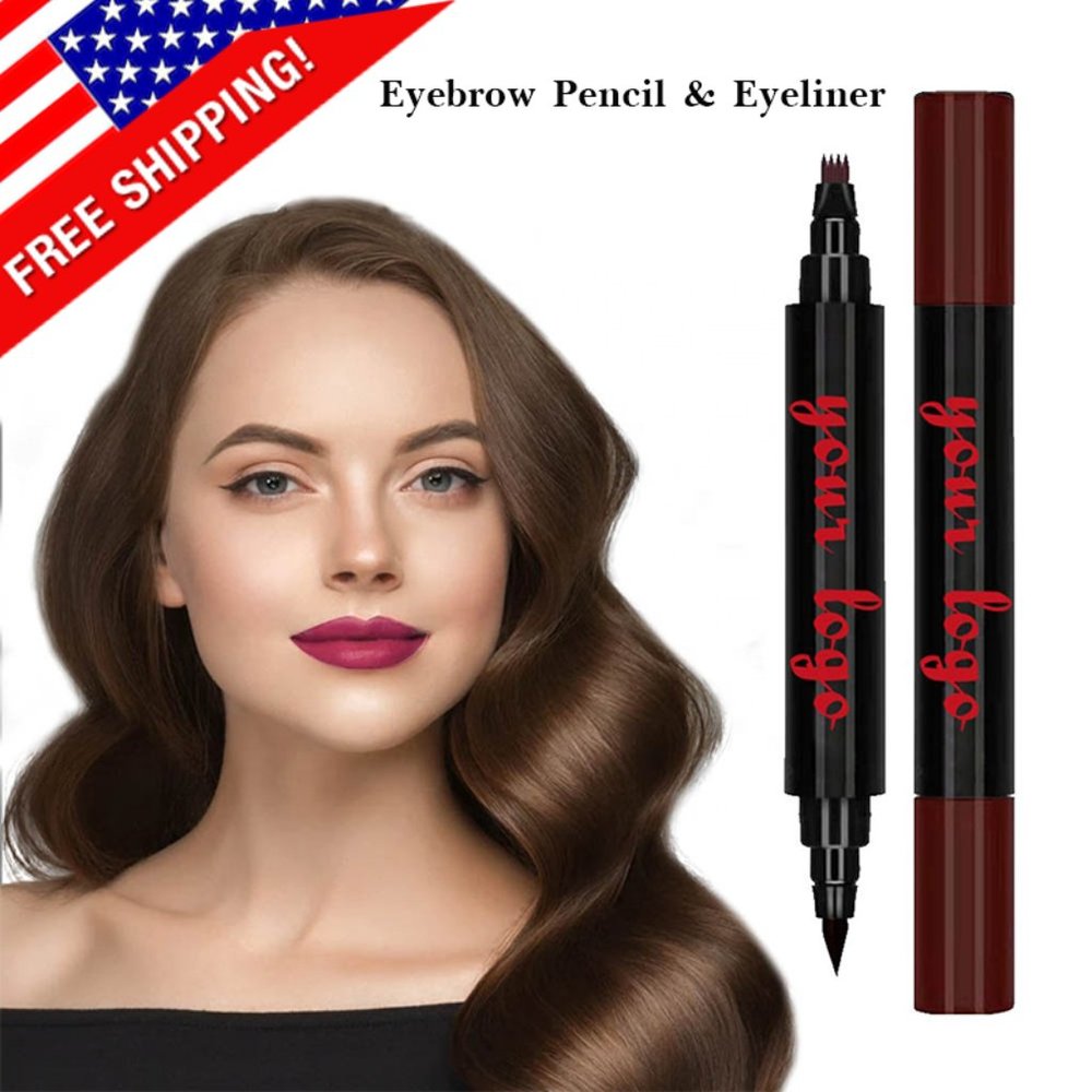 Microblading Tattoo Eyebrow Pencil Eyeliner Long Lasting 3D Fork Waterproof